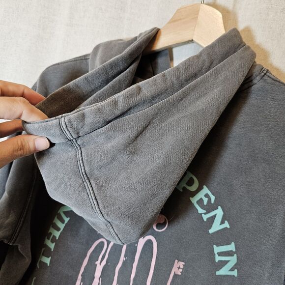 Pacsun Third Eye Woke Fall Skate Regular Cotton Hoodie Large ? Mantra Calm Cozy - Picture 7 of 9